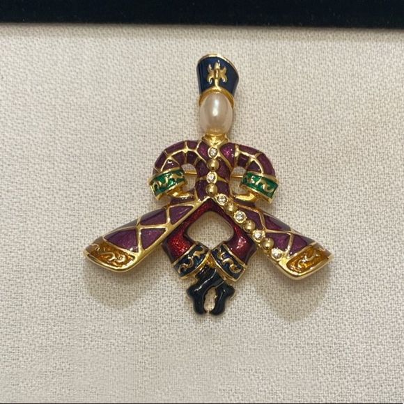 Vintage Joan Rivers Classics Collection Brooch - Picture 10 of 15